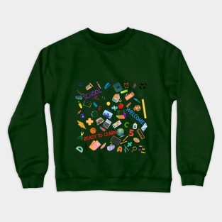 School supplies Crewneck Sweatshirt